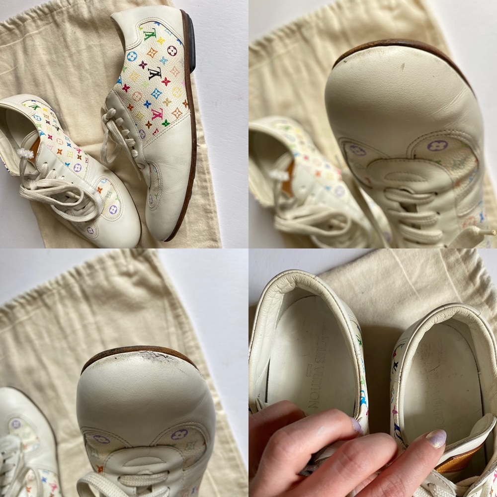 ᴀᴜᴛʜᴇɴᴛɪᴄ ʟᴠ ᴠɪɴᴛᴀɢᴇ ᴍᴜʟᴛɪᴄᴏʟᴏʀ ᴍᴏɴᴏɢʀᴀᴍ ᴛᴀᴋᴀꜱʜɪ ᴍᴜʀᴀᴋᴀᴍɪ ꜱɴᴇᴀᴋᴇʀꜱ - Picture 2 of 15